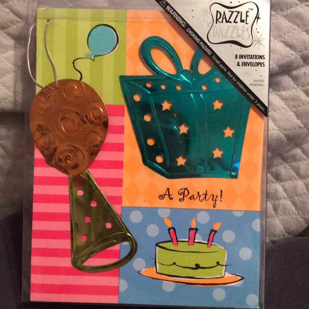 Razzle Dazzle Invitations